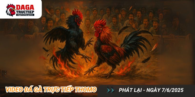 Đá Gà Trực Tiếp Thomo Video Phát Lại 7-6-2025